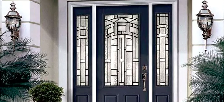 Stained Glass Door Panels in Ferry Pass, FL