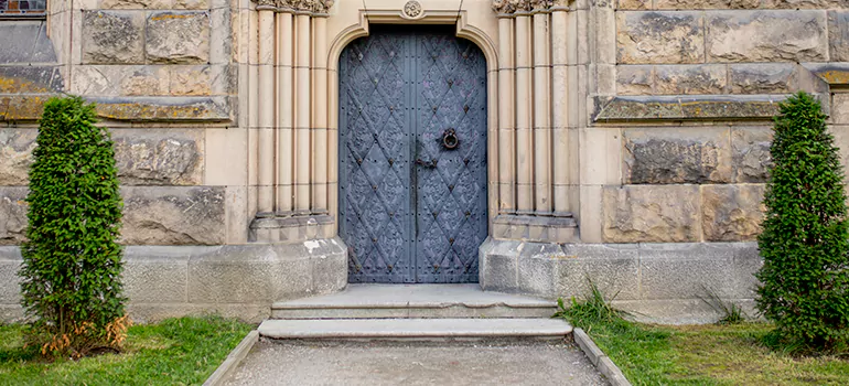 Traditional Double Front Doors in Ferry Pass, FL
