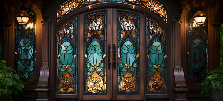 Wrought Iron Storm Door in Ferry Pass, FL