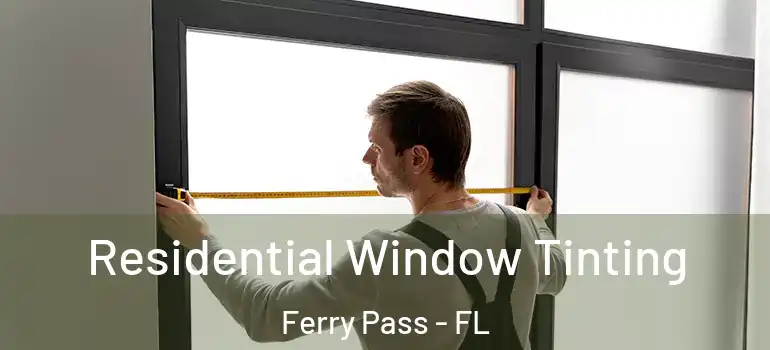  Residential Window Tinting Ferry Pass - FL