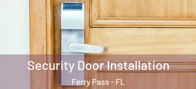  Security Door Installation Ferry Pass - FL