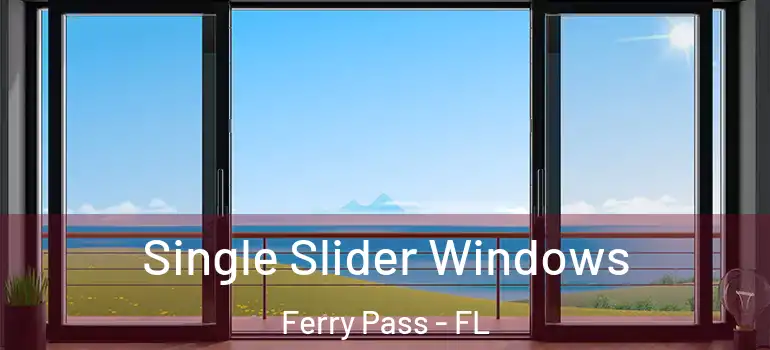  Single Slider Windows Ferry Pass - FL