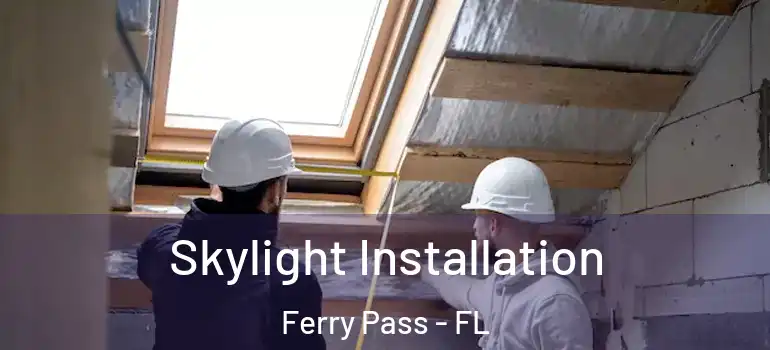  Skylight Installation Ferry Pass - FL