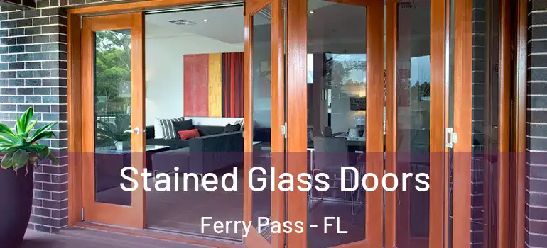  Stained Glass Doors Ferry Pass - FL