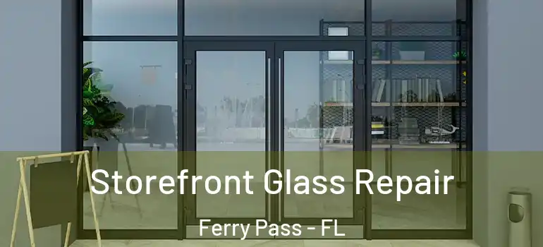  Storefront Glass Repair Ferry Pass - FL