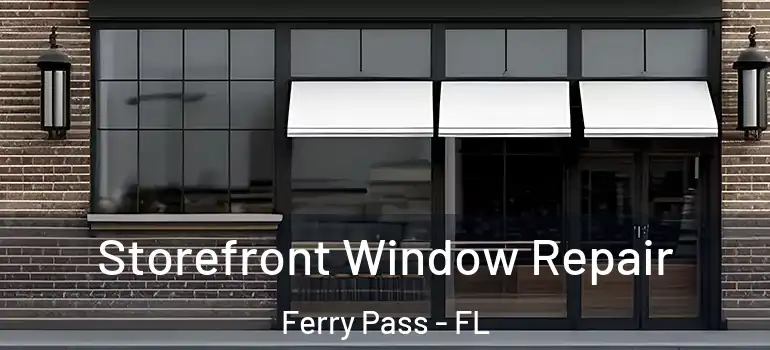  Storefront Window Repair Ferry Pass - FL