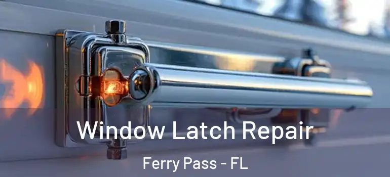  Window Latch Repair Ferry Pass - FL