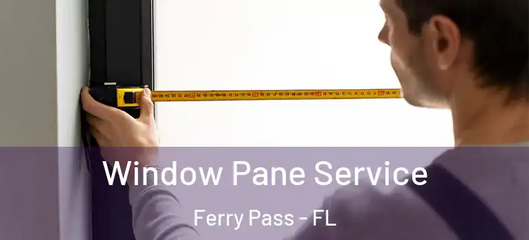  Window Pane Service Ferry Pass - FL